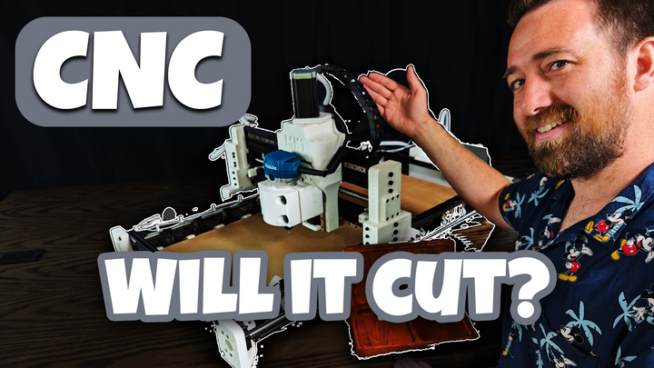 Making a CNC Machine with 3D Printing